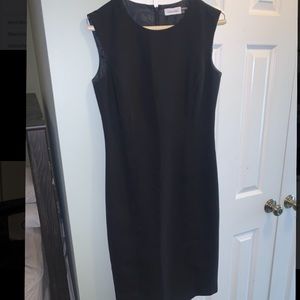 Calvin Klein Black Sheath Dress size 4